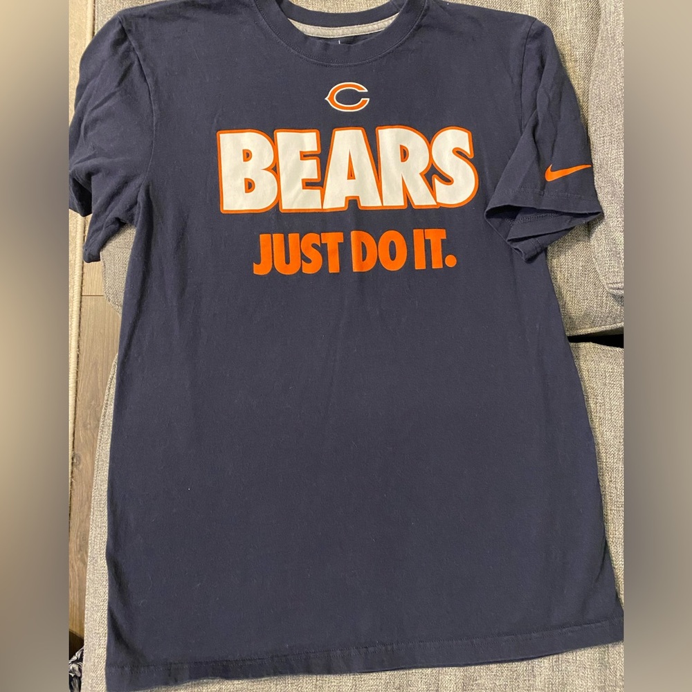 NFL Nike Men's Navy Bears T-Shirt size medium